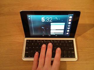 Review - IVSO Wireless Bluetooth Keyboard for Nexus 7