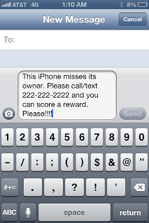 iCrap: What to do When You Lose Your iPhone
