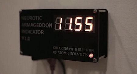 This Clock Tracks The End Of The World