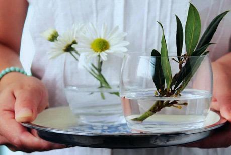 recycling, old drinking glasses, reuse, pretty art by recycling, art