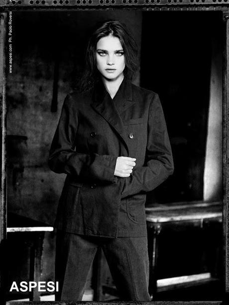 NATALIA VODIANOVA, GUINEVERE VAN SEENUS, STELLA TENNANT AND SASKIA DE BRAUW POSE FOR PAOLO ROVERSI IN ASPESI SPRING 2013 CAMPAIGN