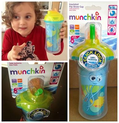 Munchkin Bath Time Fun & Clever Click Lock Cup & Snack Catcher