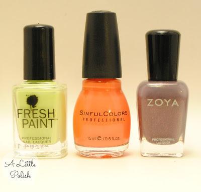 Crumpet's Nail Tarts: Tri-Polish Challenge