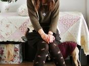 Outfit: Floral Tights