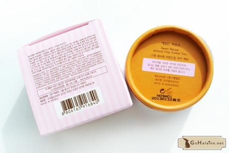 2013 Etude House Sweet Recipe Almond Chip Cookie Pact Powder Review