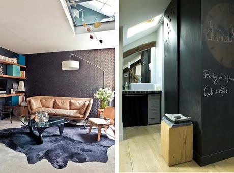 Interiors : Apartment in Paris