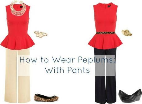Ask Allie: How to Wear Peplums