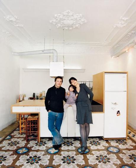 Casa ali bei portrait tile kitchen 