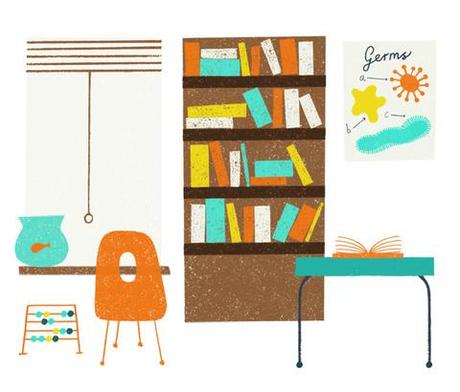 Instructor magazine illustration by Debbie Powell
