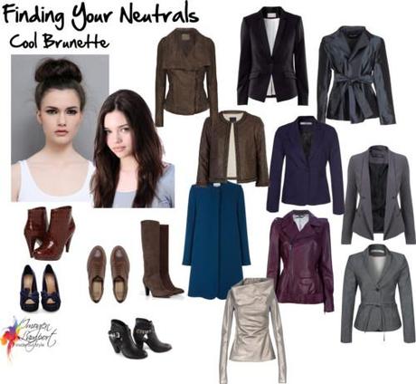 Finding Your Neutrals - cool Brunette