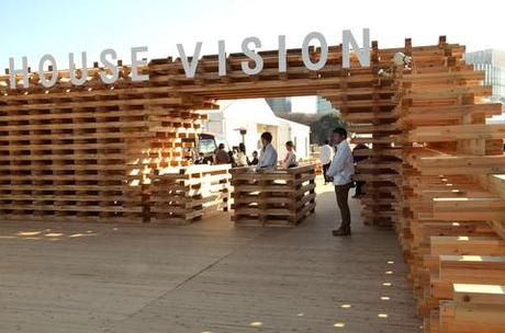 House Vision exhibition designed by Kengo Kuma