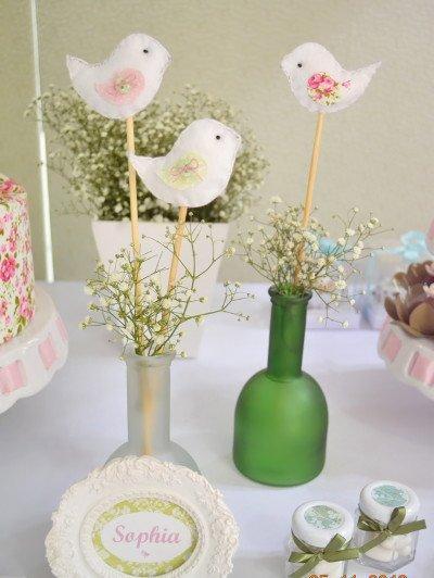 Beautiful Bird Themed Baptism by Invento Festa