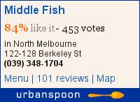 Middle Fish on Urbanspoon