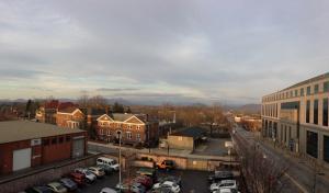 View of mountains from Downtown Inn and Suites