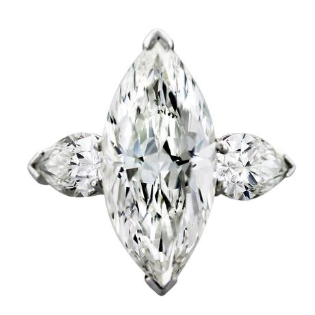 graff engagement ring, marquise engagement ring, 4 carat engagement ring, graff diamond