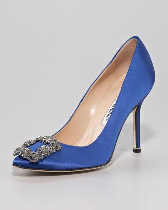 designer blue wedding shoes