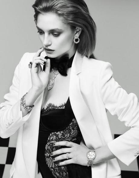 SVETLANA ZAKHAROVA FOR NIKOLAY BIRYUKOV IN ELLE RUSSIA APRIL 2013