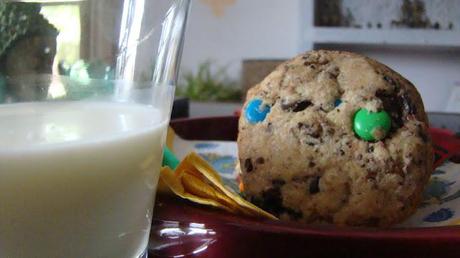 Whole Wheat Chocolate Chip Cookies with Candy