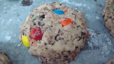 Whole Wheat Chocolate Chip Cookies with Candy
