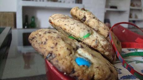 Whole Wheat Chocolate Chip Cookies with Candy