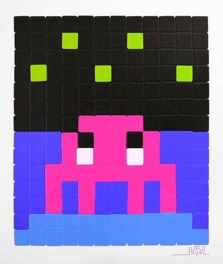 Invader 'Space One' Prints