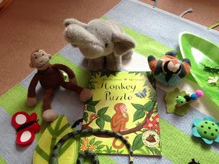 Virtual Book Club for Kids: {Monkey Puzzle}