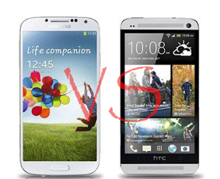 Galaxy S4 vs. HTC One