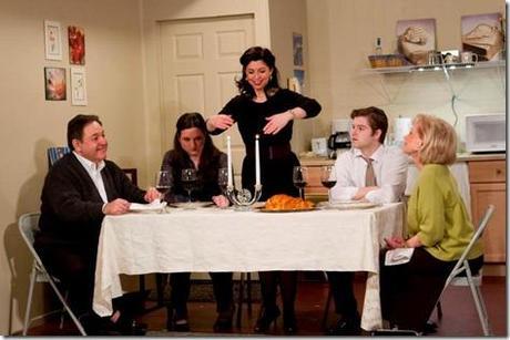 Andrea Rappaport, Judi Schindler, Rick March, Laura Coleman and Shaun Nathan Baer in Beau Jest