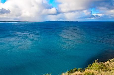 blue water at bridgewater bay