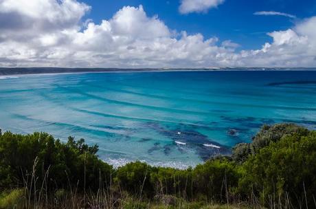 blue water at bridgewater bay