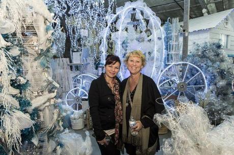 Me and my friend Connie posing in Winter Wonderland.