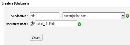 cdn subdomain