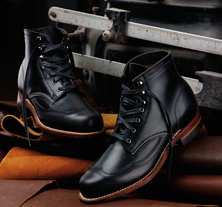 The Cobbler's Stamp of Approval:  Wolverine Addison 1000 Mile Wingtip Boot