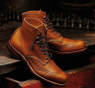The Cobbler's Stamp of Approval:  Wolverine Addison 1000 Mile Wingtip Boot