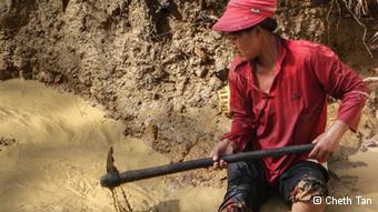 Mining is gaining popularity in Prey Lang forest, Cambodia.