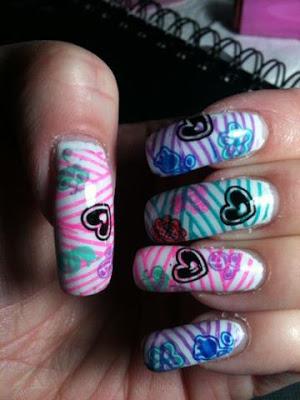 Recent Stamping Nail Art