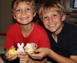 Easter Fun with Hide 'Em and Hatch 'Em Eggs!