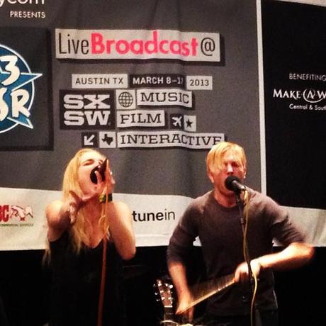 Delta Rae DESTROYING MY MIND at 6am. #sxswebb