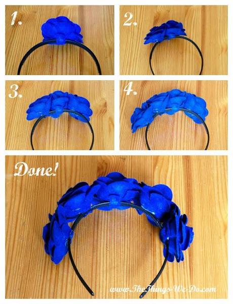 DIY Floral Headband