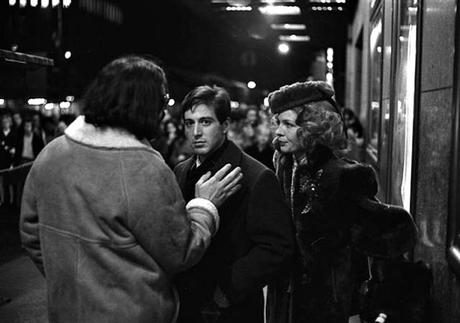 Harry Benson Francis Ford Coppola, Al Pacino, and Diane Keaton, New York City, 1971
