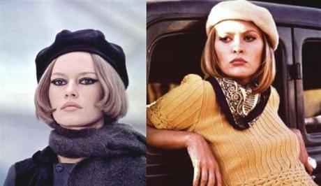 Dunaway and Bardot Berets