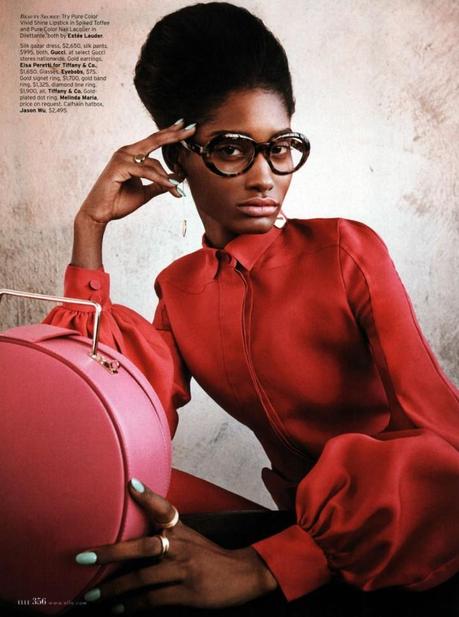 Melody Monrose by Mariano Vivanco for Elle US April 2013 5