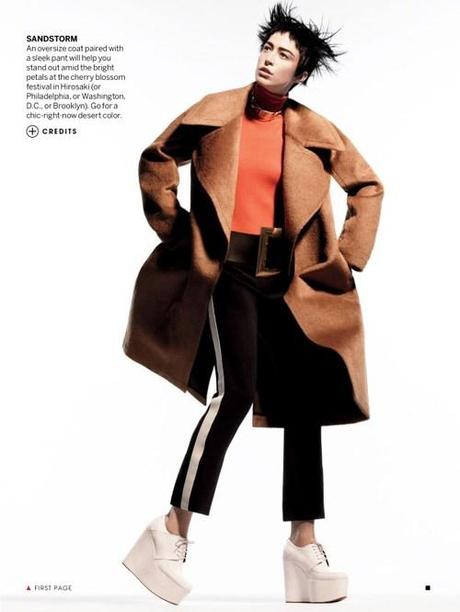 Raquel Zimmermann for Vogue US April 2013 in Climate...