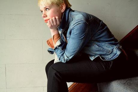 seattle, street style, spring 2013, neon lips, fleur d'elise, denim jacket