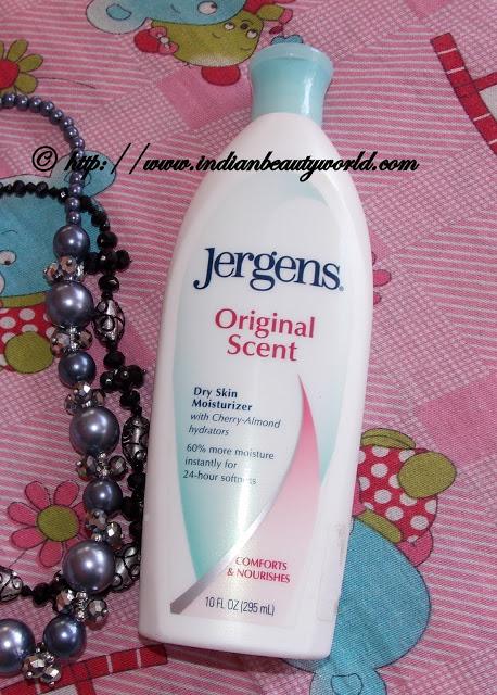 Jergens original scent dry skin moisturizer with Cherry-Almond Hydrators review