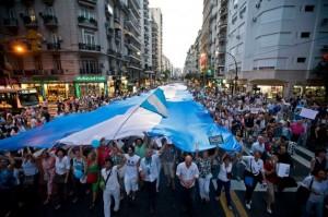 demonstrations in Argentina’s capital Buenos Aires 300x199 Funny and Wonderful Things to Experience in an Average Day in Buenos Aires