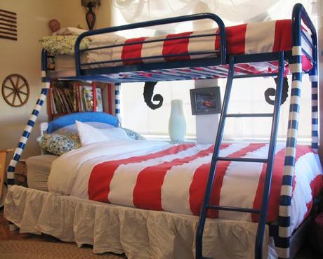 Striped blankets/bedspreads