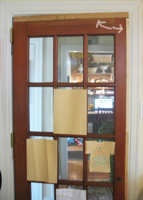 Found french door