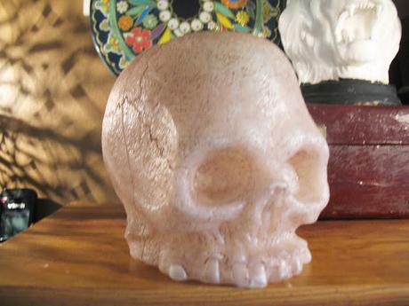 Halloween skull, the artsy way