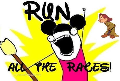Run ALL the runDisney races! #DopeyChallenge